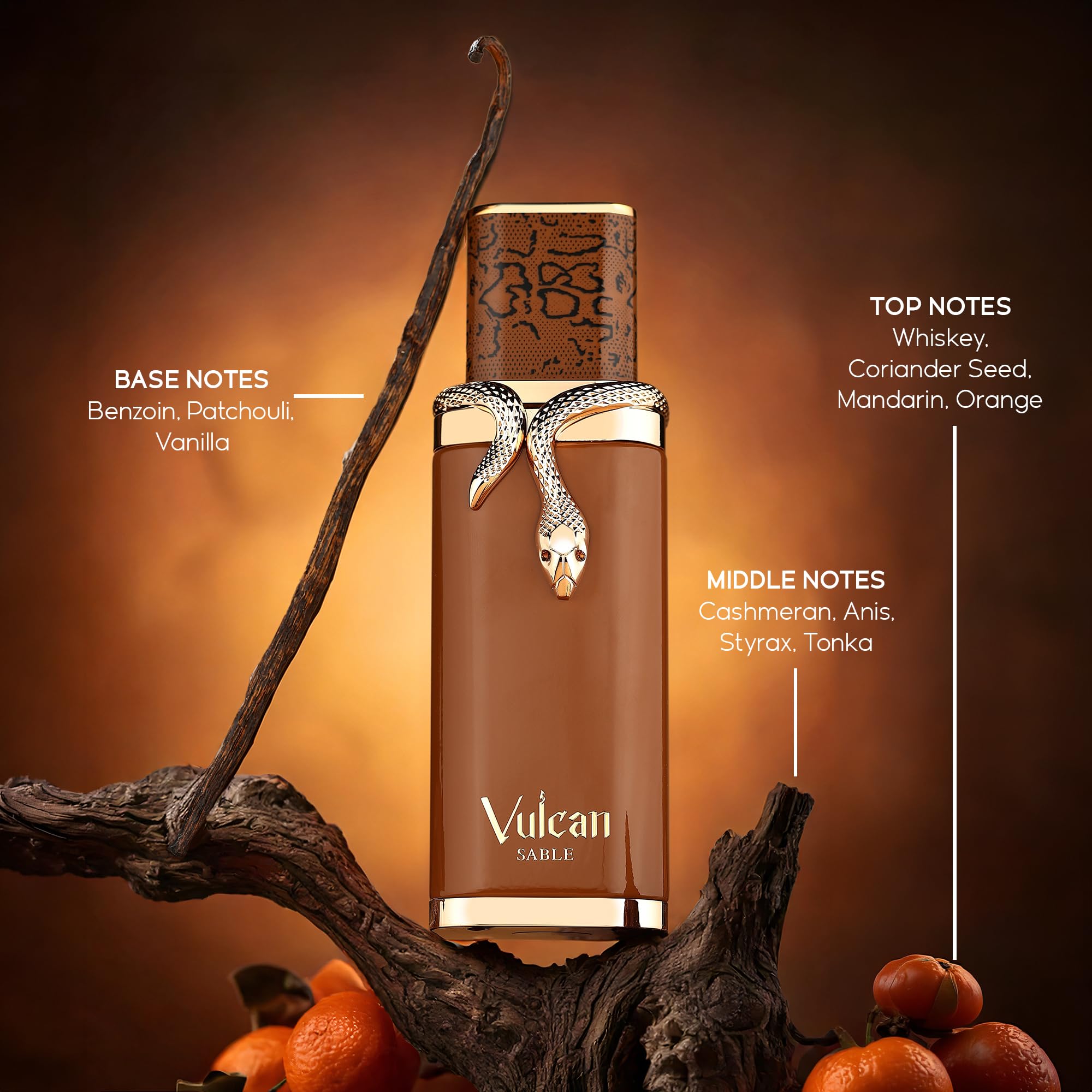Amazon.com : French Avenue Vulcan Sable EDP 100ml : Beauty