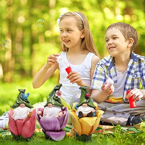 Miniatura 4 de Hodao Decoraciones de gnomos para el hogar, decoración de primavera y verano, estatuilla de gnomos para interiores