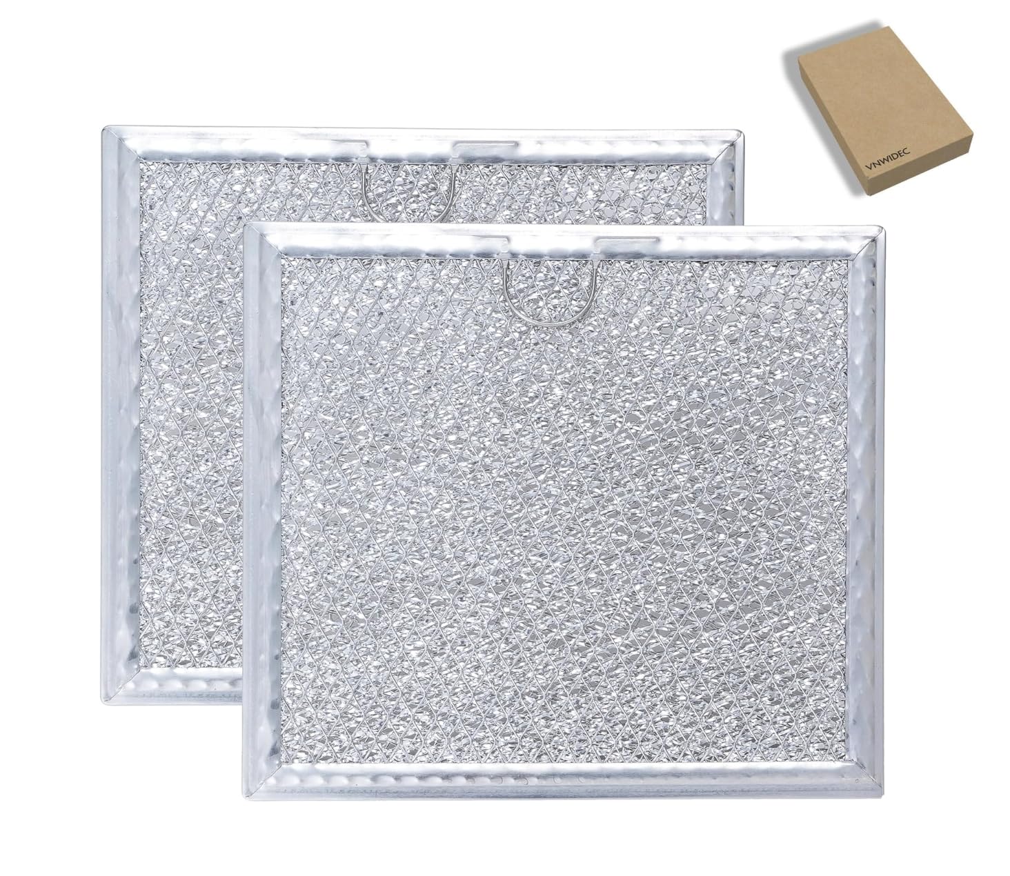 2-Pack Microwave Vent Filter Replacement for General Electric JVM7195SF1SS JVM7195SK1SS JVM7195SK2SS