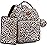ROSEGIN Diaper Bag Backpack with Changing Pad, Pacifier Case, Baby Bag for Boy Girl Toddler - Large, Stylish, Waterproof Travel Quilted Diaper Bag for Mom - Baby Shower - Cheetah