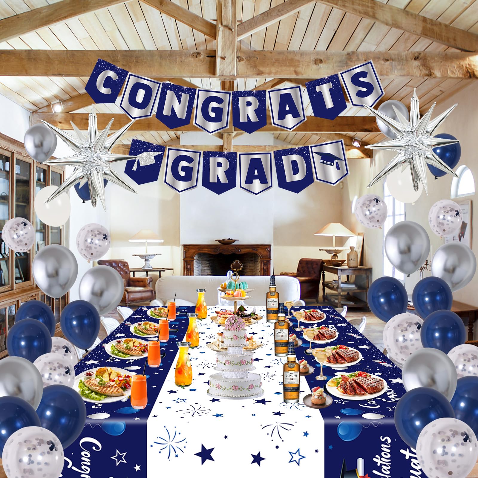 Blue And White Ideas For Graduation Announcements 2014