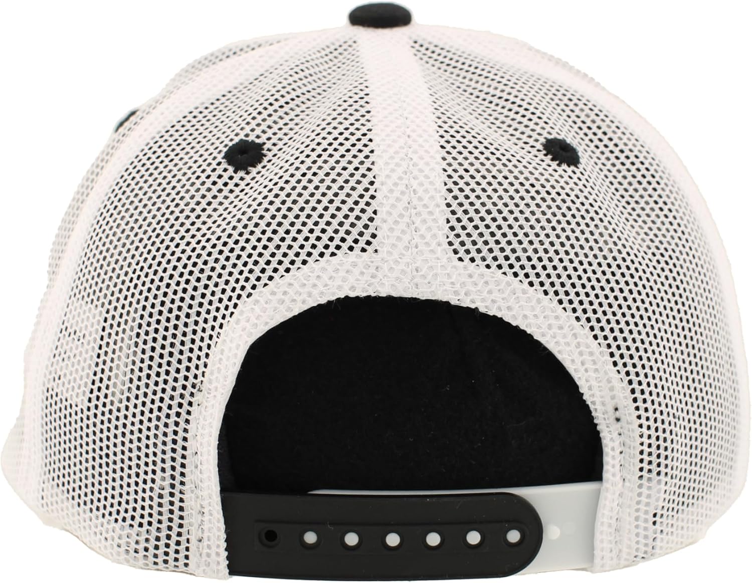 ZHATS Standard NCAA Officially Licensed Trucker Hat Dakota Switchback Patch Black White, One Size - Image 4