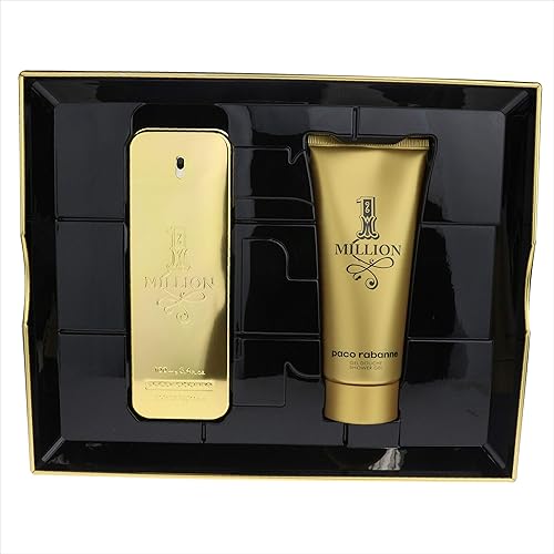 Miniatura 3 de Paco Rabanne RABANNE - Juego de 2 cajas de lata (3.4 onzas EAU DE TOILETTE SPRAY + 3.4 OZ Shower GEL), multicolor