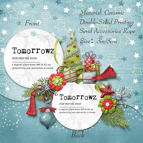 Miniatura 44 de Adornos de Navidad – Y'all Definition Ornament – Noun Definition Christmas Ornament – Y'all Christmas Ceramic Christmas Tree Keepsake Dictionary