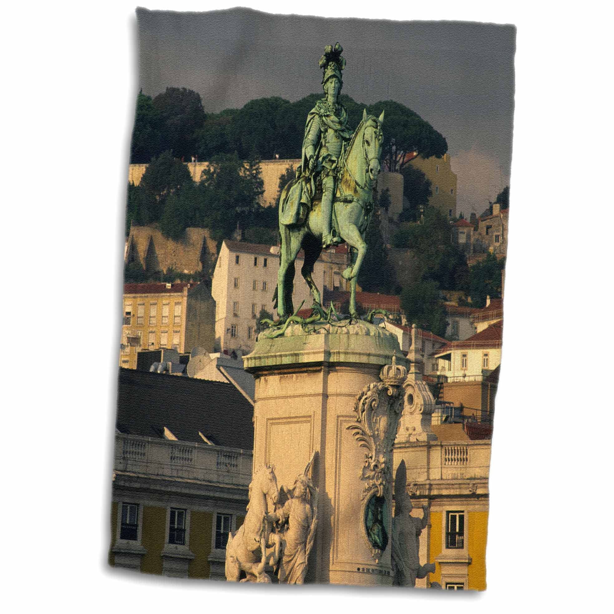 3dRoseKing Jose I, Praco de Fiqueira, Lisbon, Portugal - EU23 DPB0007 -... - Towels (twl-82469-1)