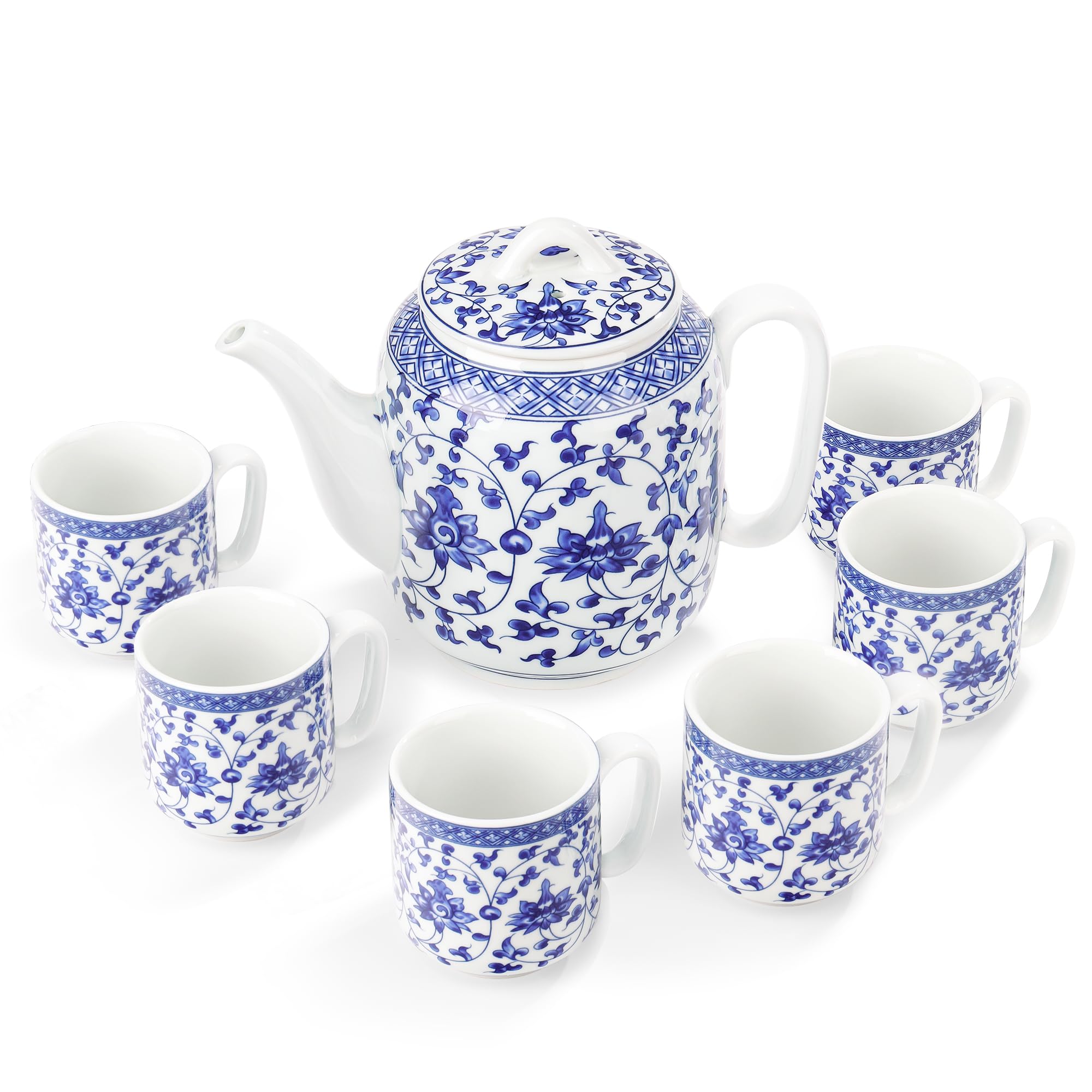 Amazon.com | fanquare Chinese Blue and White Porcelain