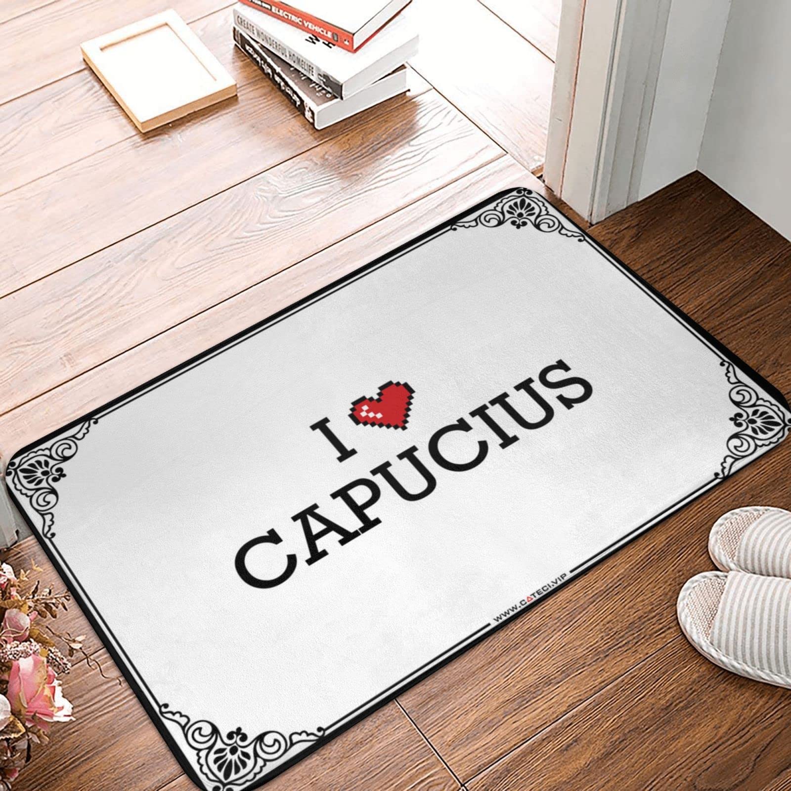 Décoration de porte chambre I Love Capucius pour créer un cocon intime
