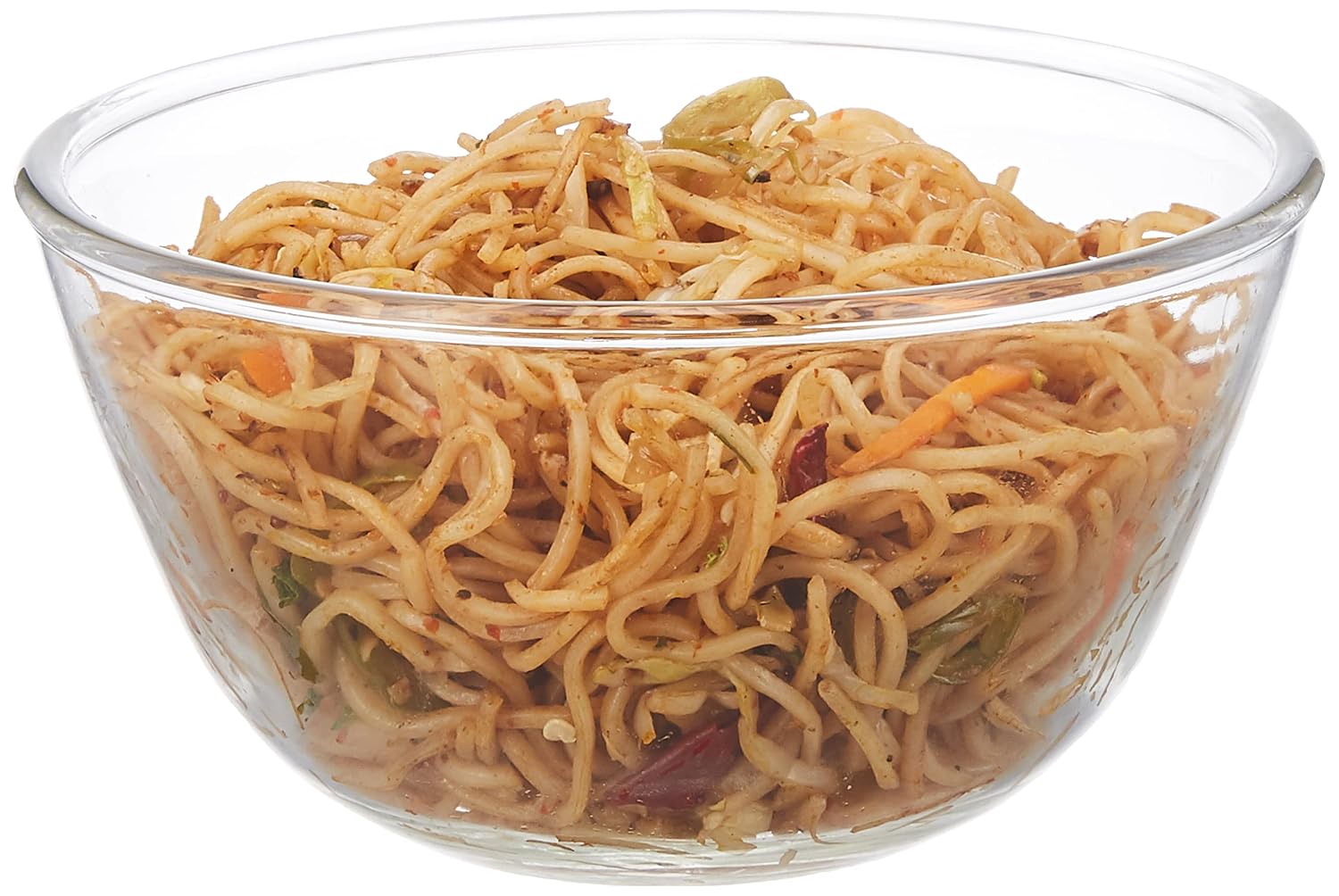 Amazon Brand - Solimo Borosilicate Round Glass Mixing Bowl, 1100 ml, Transparent at ₹245 (59% Off) – Amazon