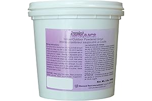 White Powdered Sanded Grout for Mosaic Tiles - (2 LBS)