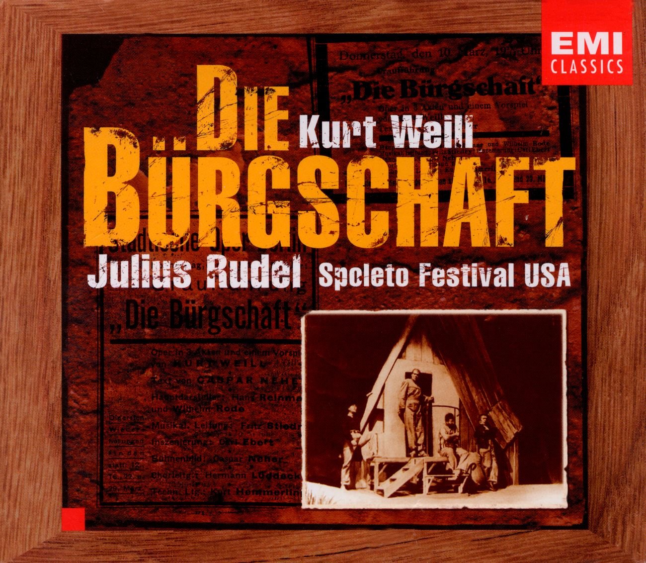 Weill: Die Bürgschaft (Gesamtaufnahme)