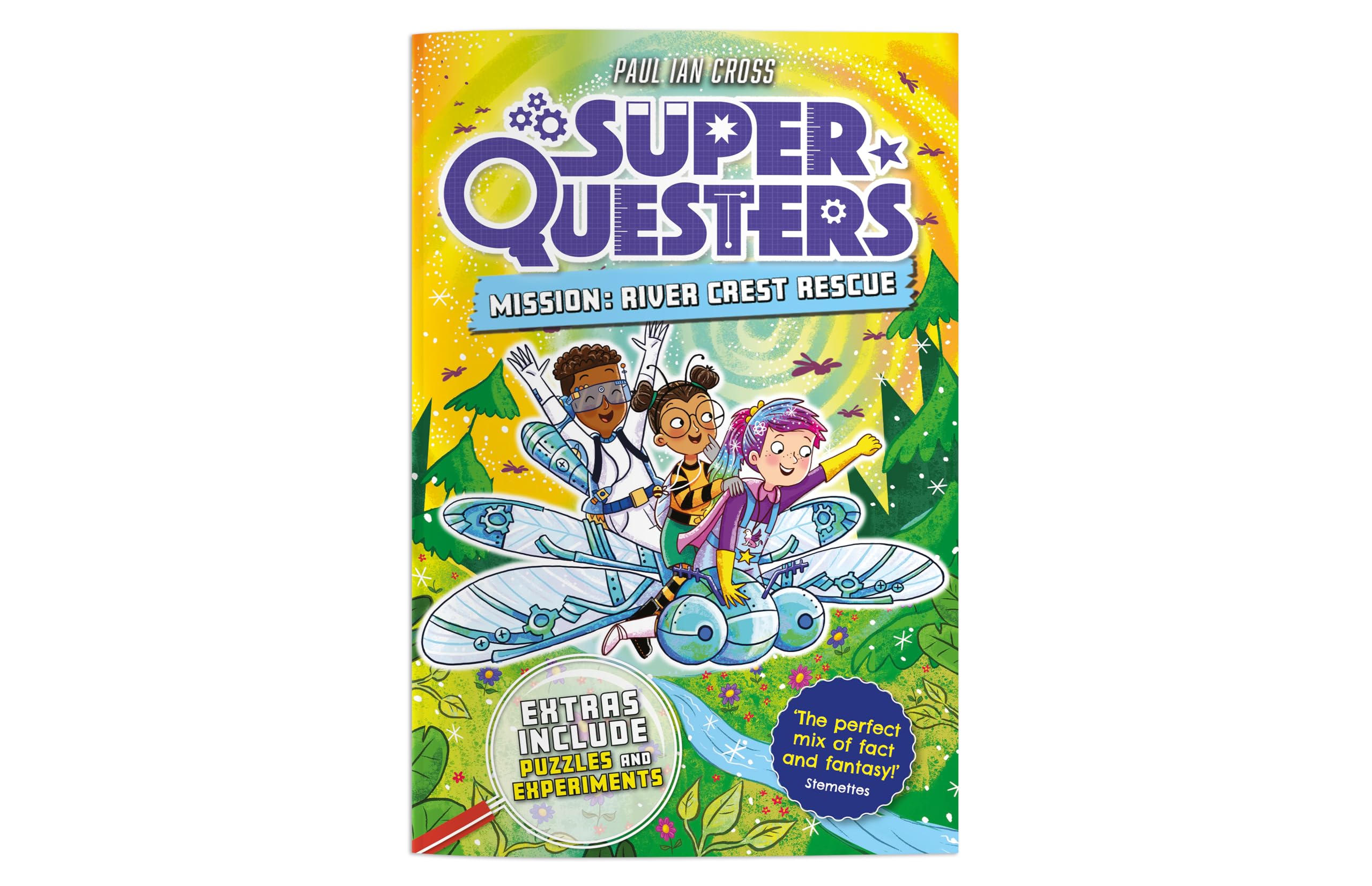 SuperQuesters Mission: River Crest Rescue | Adventure series with Puzzles, ages 6-9