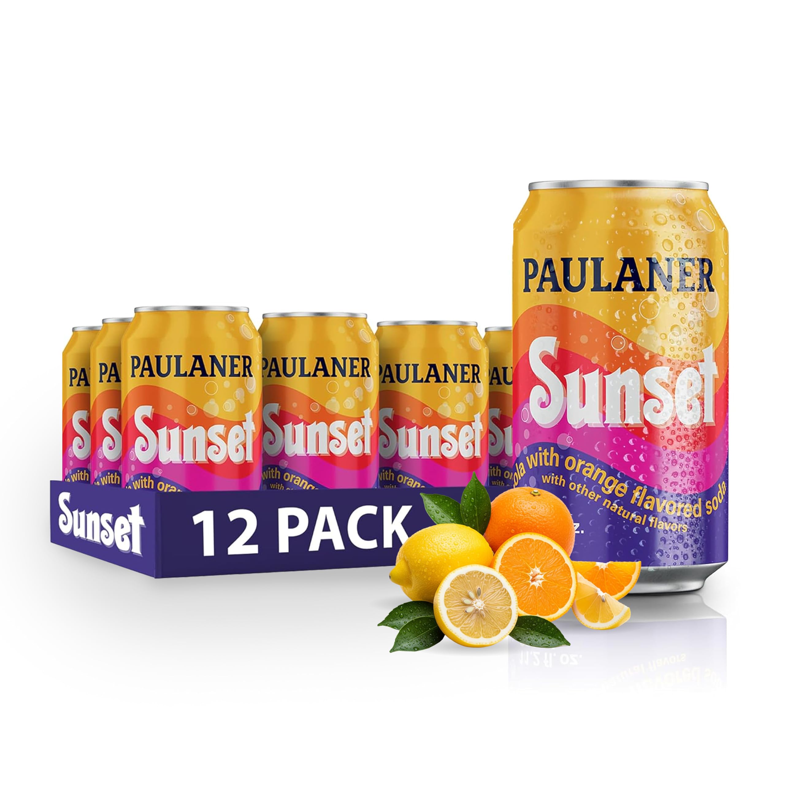 Amazon.com : Paulaner Sunset Classic Orange Cola Soda Soft Drink