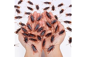50 Hyperrealistic Fake Roaches