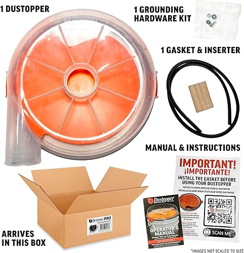 Miniatura 4 de Kit de actualización PRO (codos y manguera se venden por separado). El separador de polvo ciclónico de perfil bajo y eficiente del 99% se conecta a