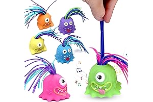 Color-Changing Pull & Wiggle Light Up Scream Monster