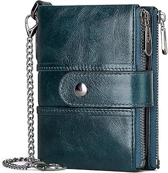 Portafoglio Da Uomo In Vera Pelle Con Blocco RFID - Design Sottile - Foto 10