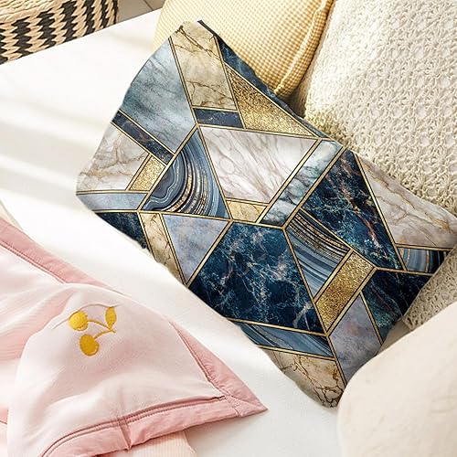 Miniatura 4 de AKEOQNEM Juego de 1 funda de almohada de poliéster, fundas de almohada cuadradas de felpa, fundas de cojín decorativas modernas para sofá, cama,