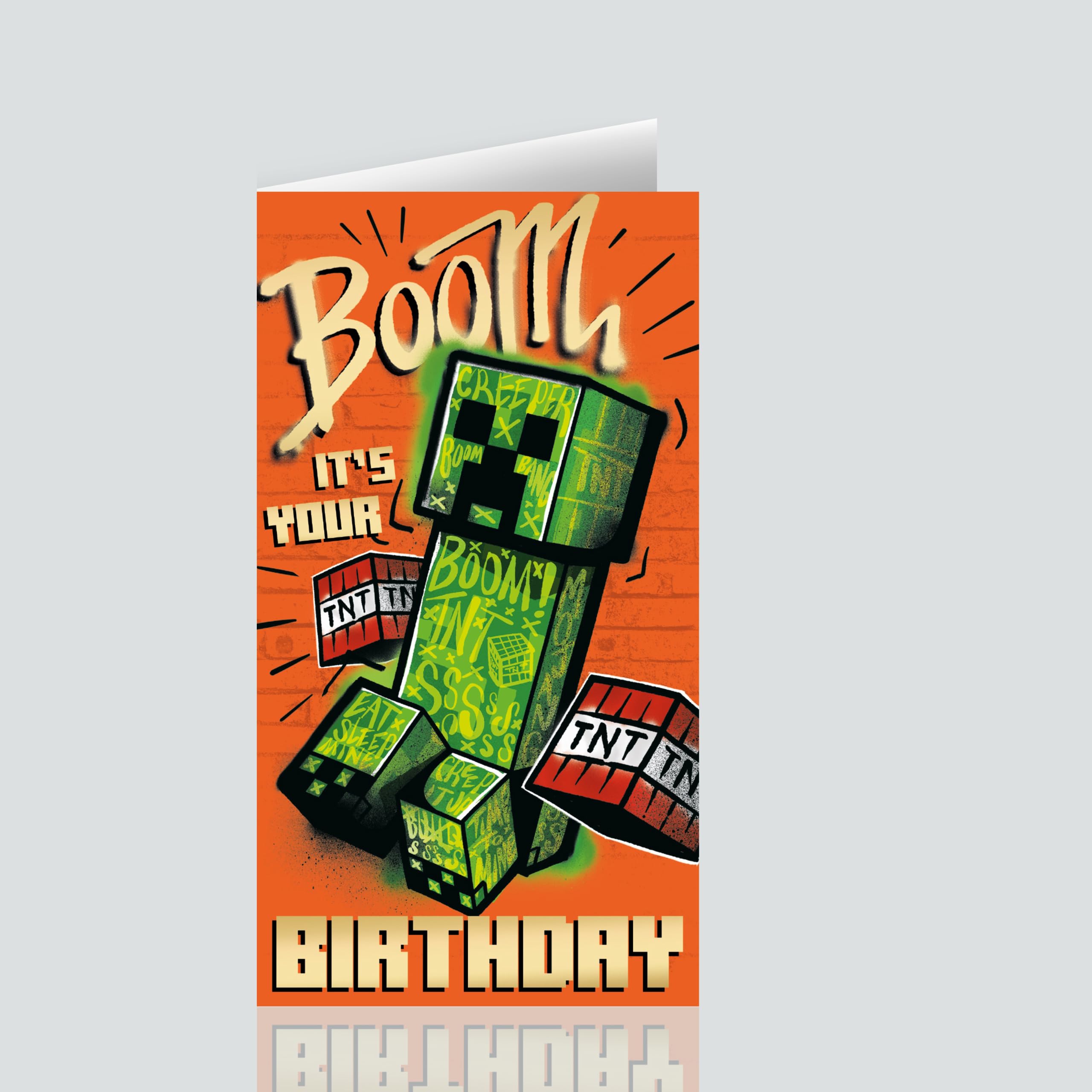 Danilo Promotions LTD Minecraft Birthday Card
