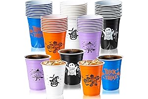 50 Count Party Solo Cups for Halloween