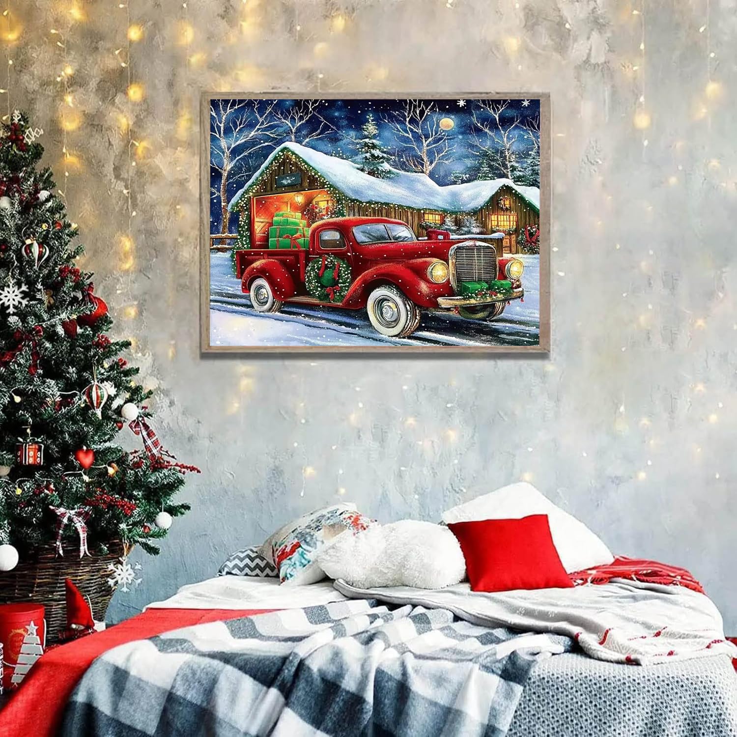 Amazon.com: Christmas Diamond Art Kits for Adults, 5D Diamond  display picture 1