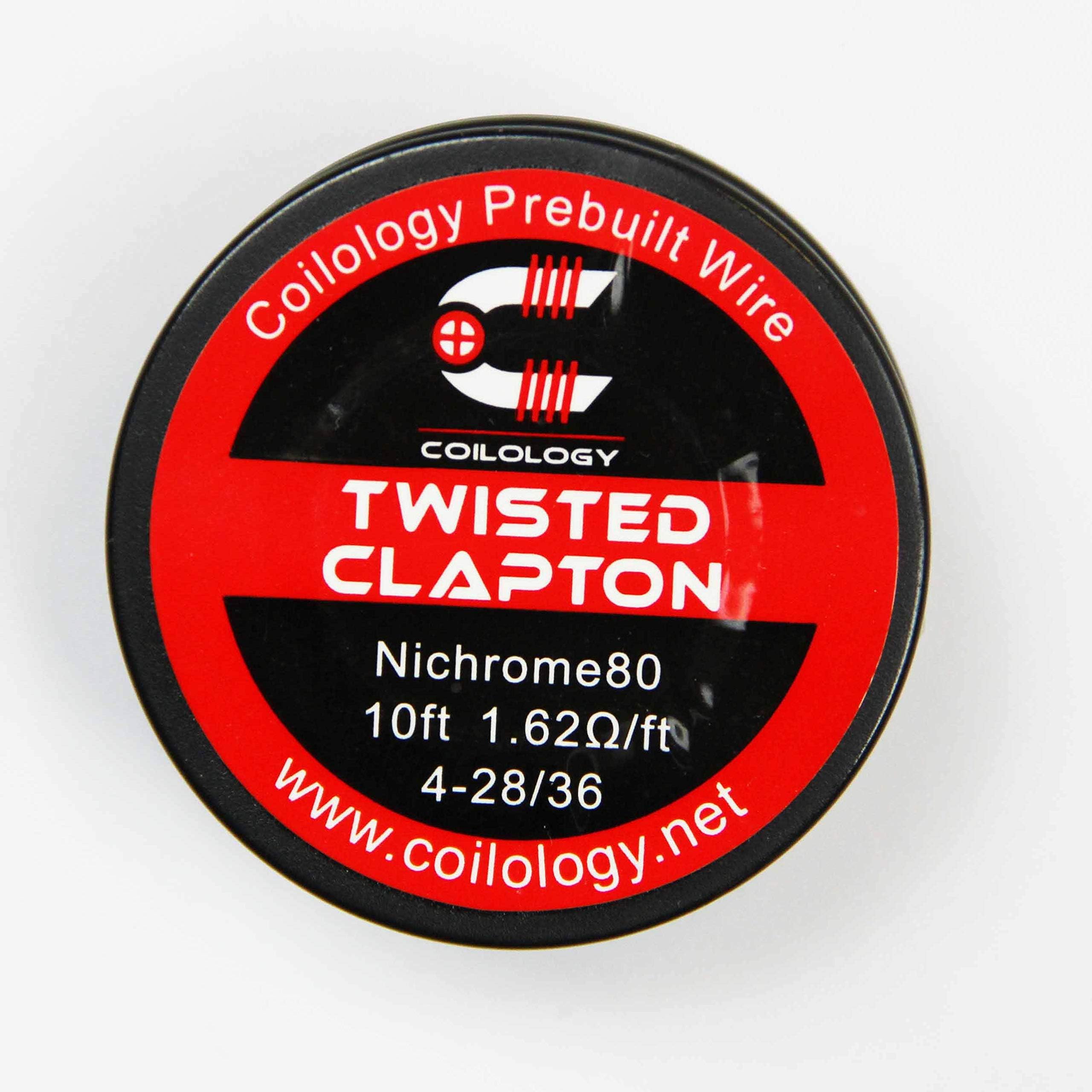 Twisted Clapton Nichrome 4-28/36 Wire - 3 Metre by Coilology