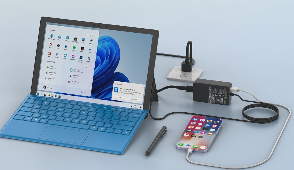Amazon.com: 65W 44W Charger Compatible with Microsoft Surface Pro