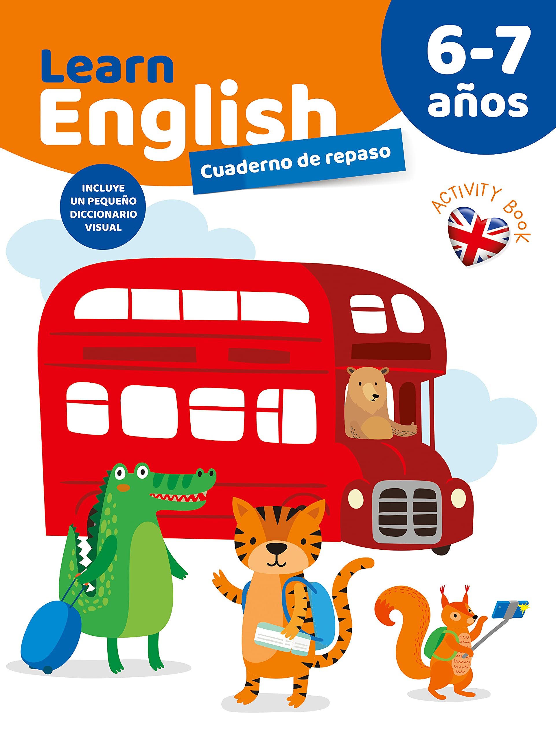 Learn English cuaderno de repaso 6/7 años.