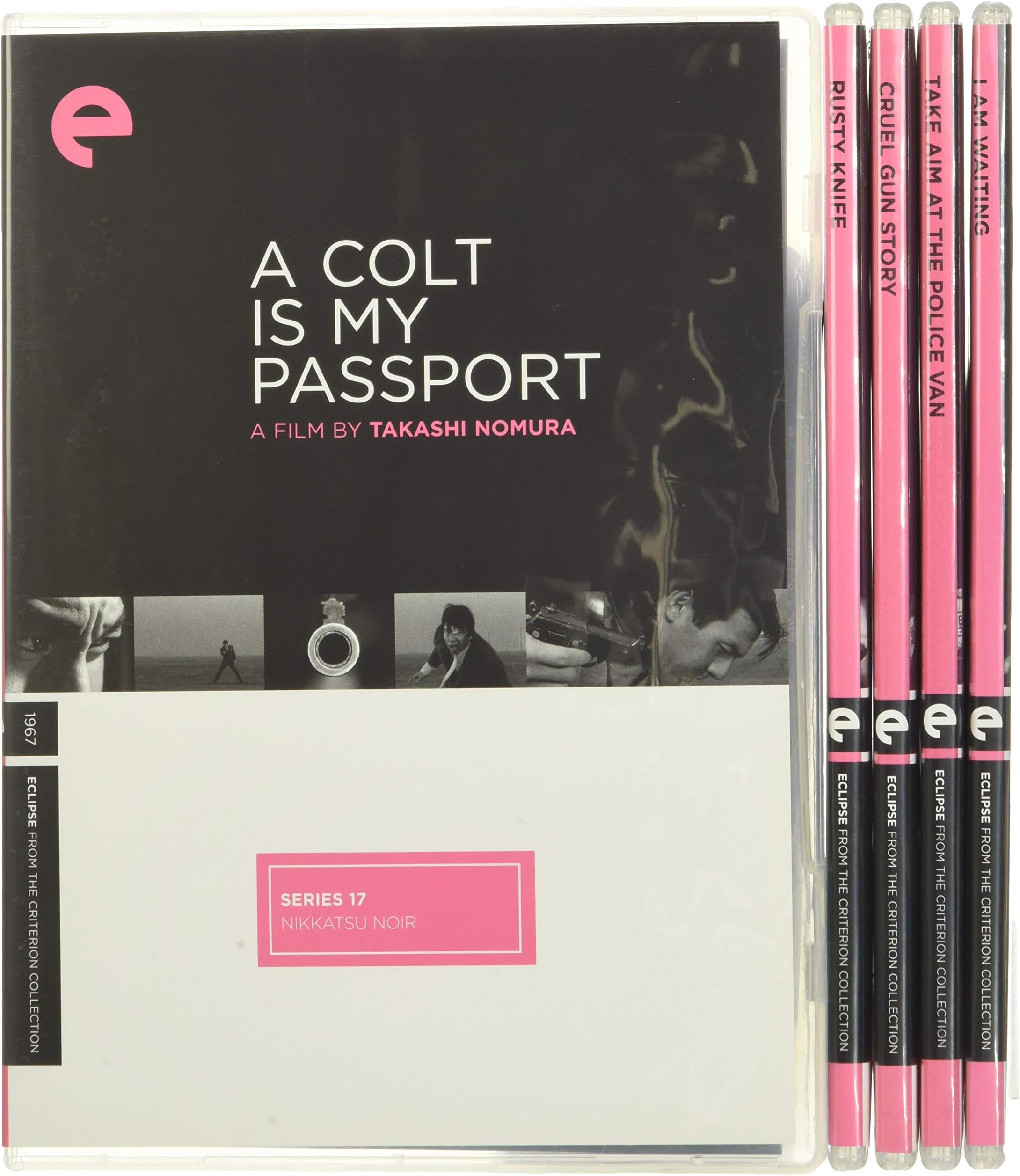 Eclipse Series 17: Nikkatsu Noir (I Am Waiting/Rusty Knife/ Take Aim at the Police Van/Cruel Gun Story/A Colt is My Passport) (The Criterion Collection) [DVD]