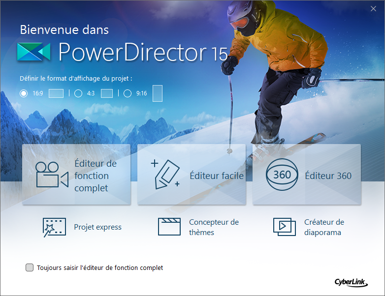 CyberLink PowerDirector 15 Ultimate [Téléchargement]