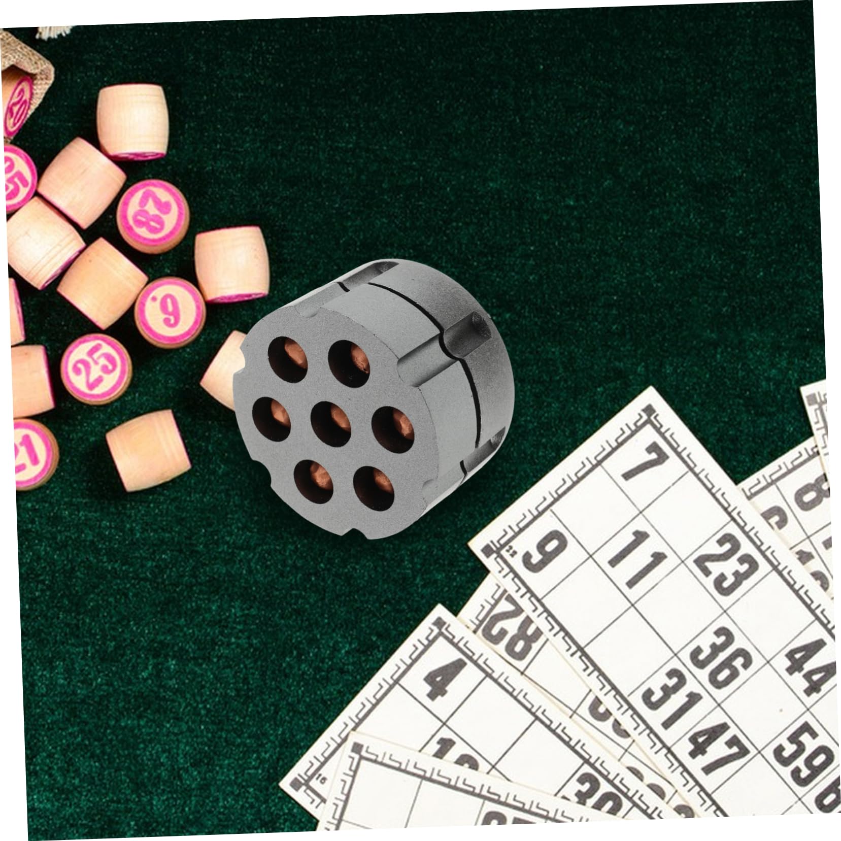 Toyvian Set di Dadi da Gioco di Ruolo in Resina, con Base, Numeri Grandi, Leggeri e Portatili, per Giochi da Tavolo e Feste
