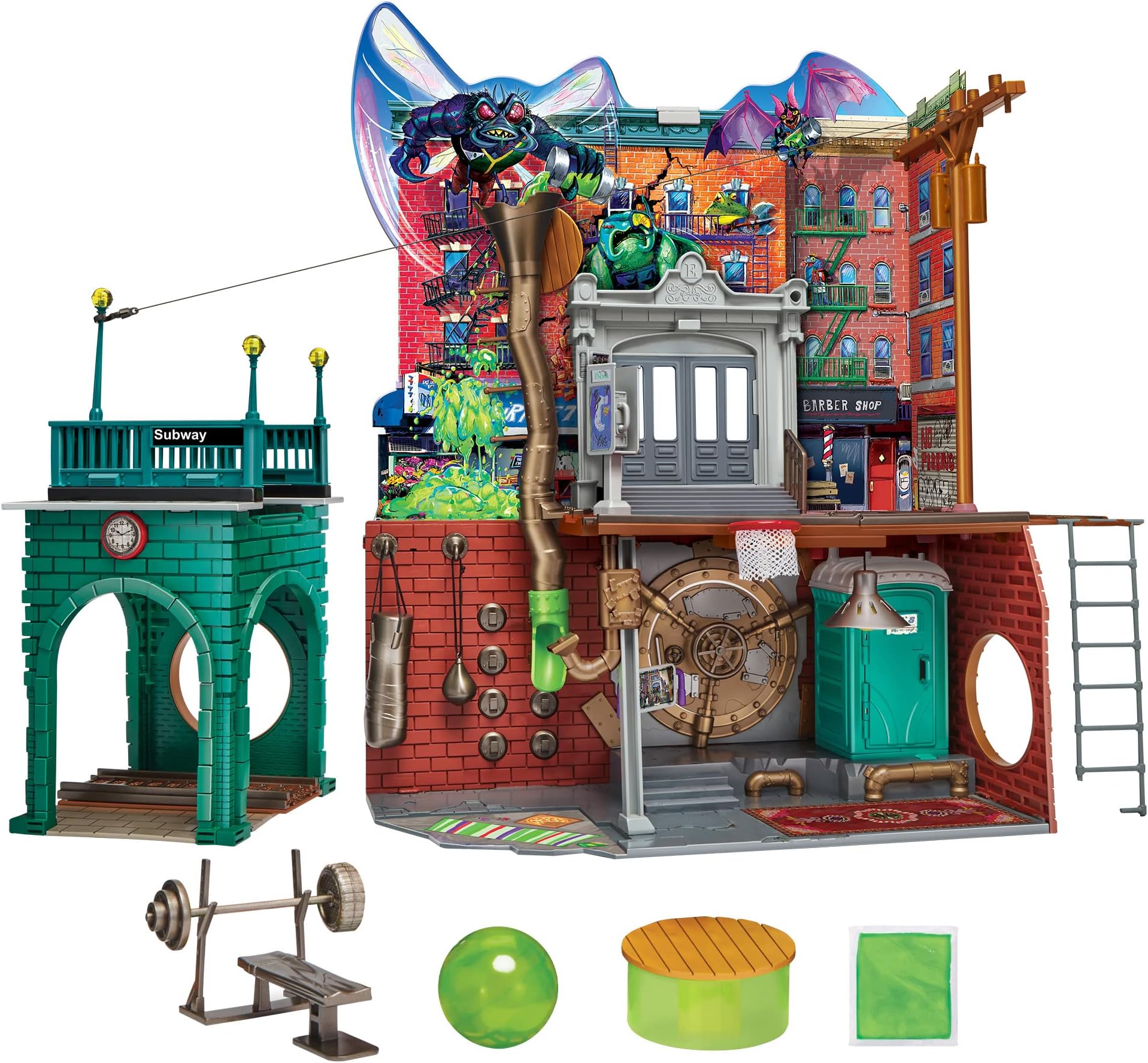 Teenage Mutant Ninja Turtles: Mutant Mayhem Sewer Lair Playset by Playmates Toys