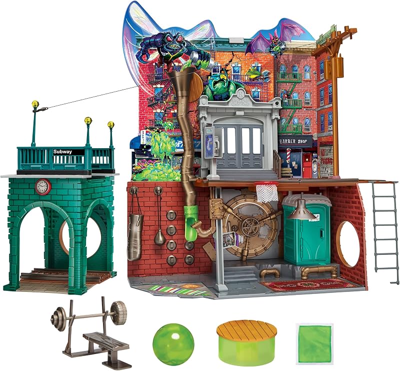 Tortugas Ninja mutantes adolescentes: Mutant Mayhem Sewer Lair Playset de Playmates Toys