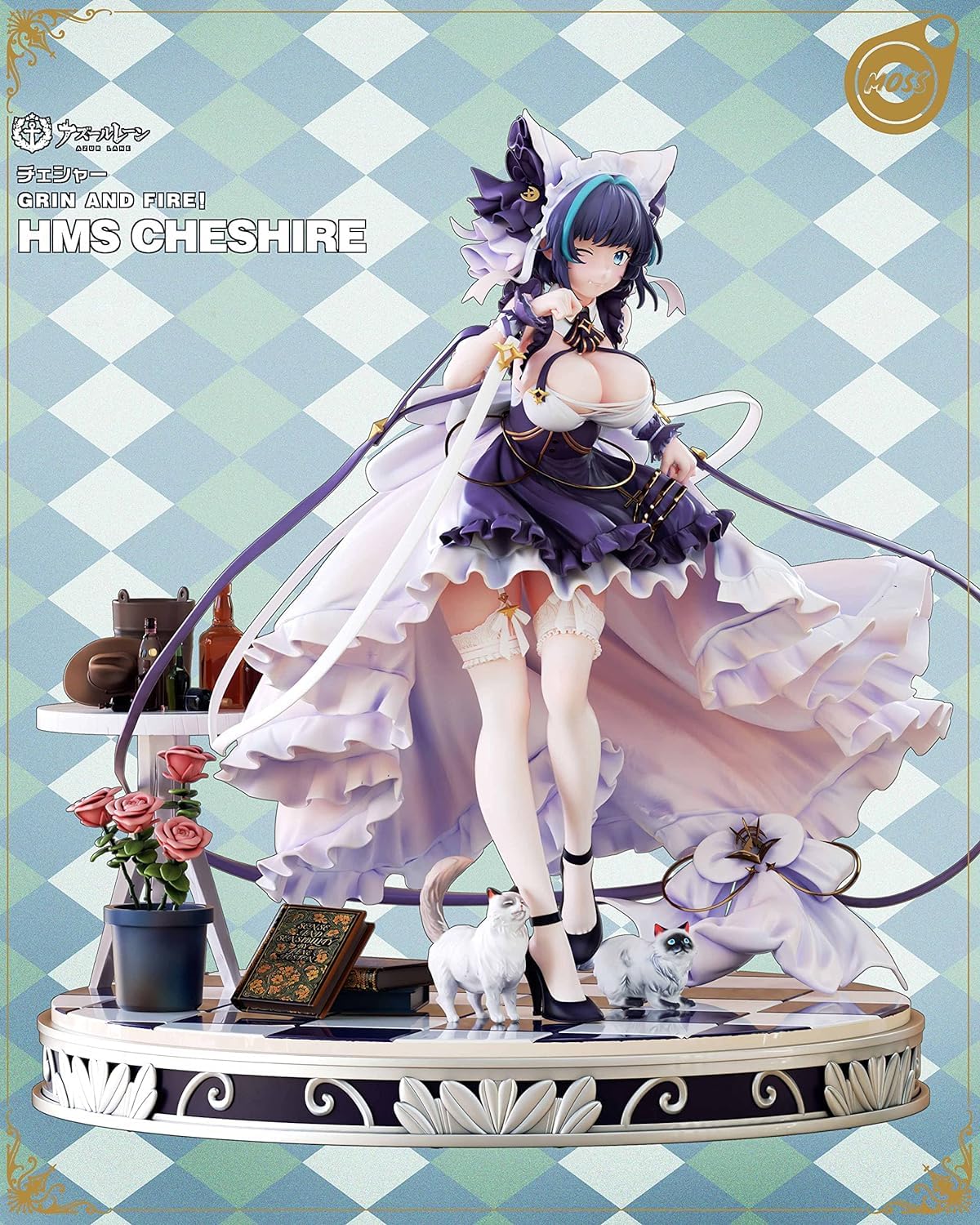 アズールレーン チェシャー フィギュア ガレージキット MOSS アズールレーン チェシャー フィギュア ガレージキット MOSS