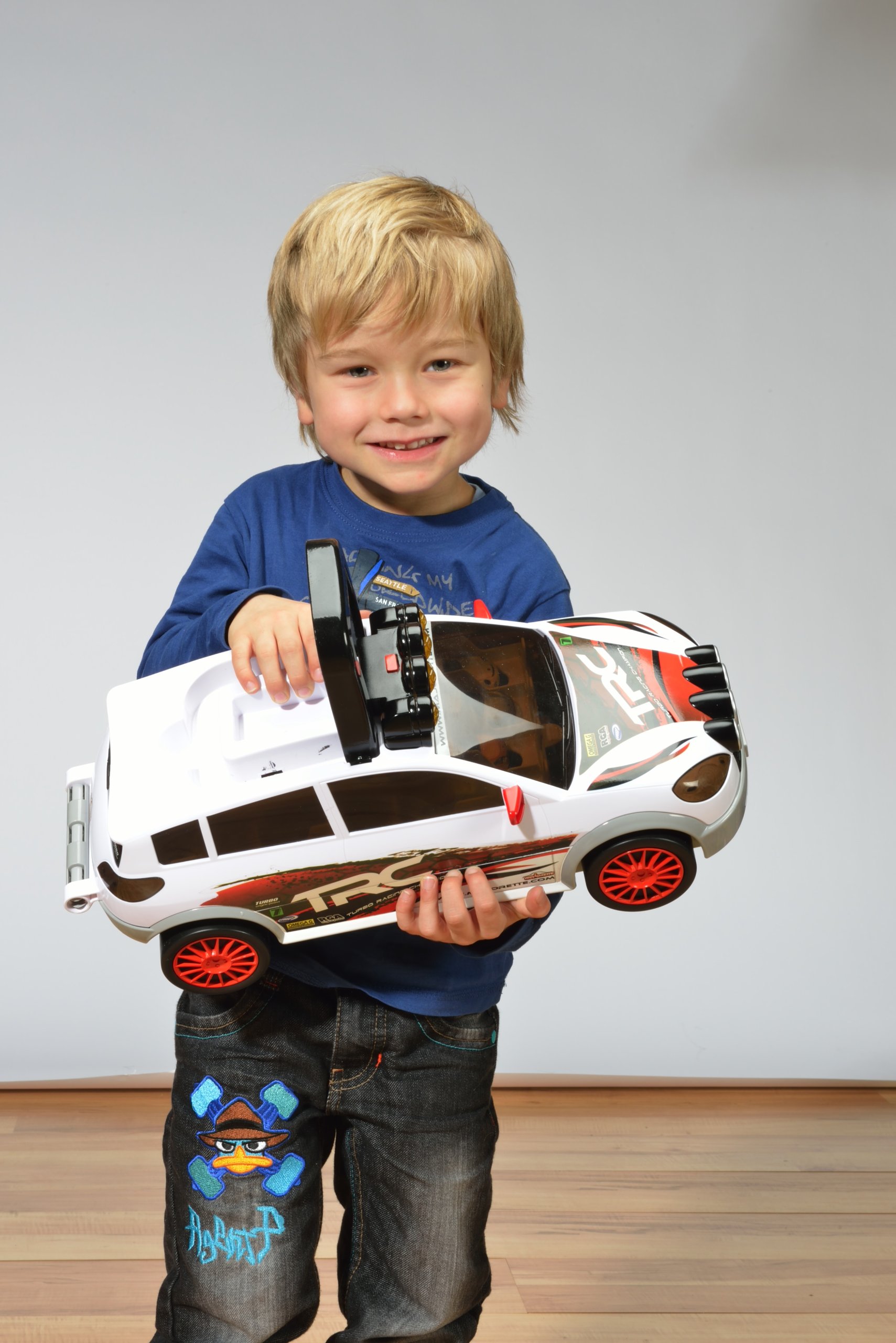 Simba 212088200 - Mojorette Racing Big Car Luci Suoni Porta-Modellini