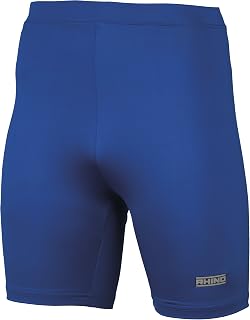 Rhino Base Layer Short Adult - Unisex Sport Compression Fit Performance Shorts Royal XSmall