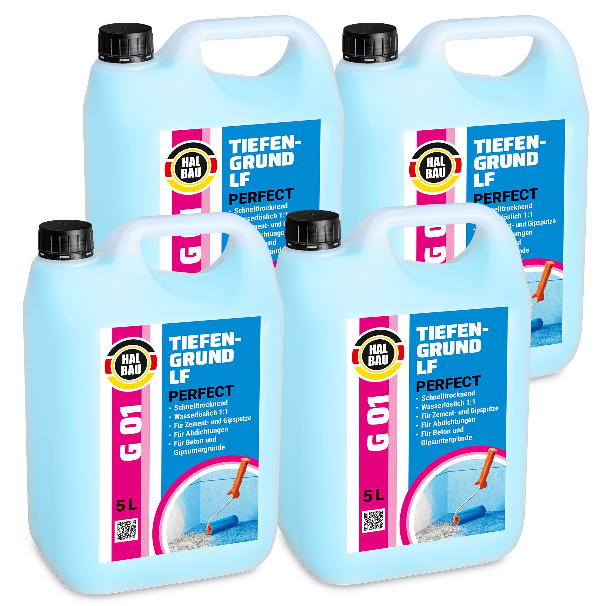 LF Perfect G01 Apprêt sous imperméabilisation pour crépi, béton, intérieur et extérieur 20 l