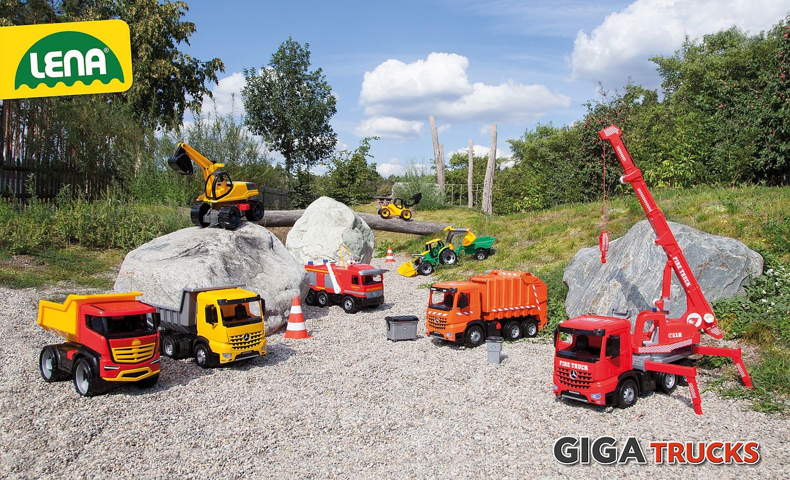Lena 02142 GIGA TRUCKS Ruspa Cavalcabile Pro