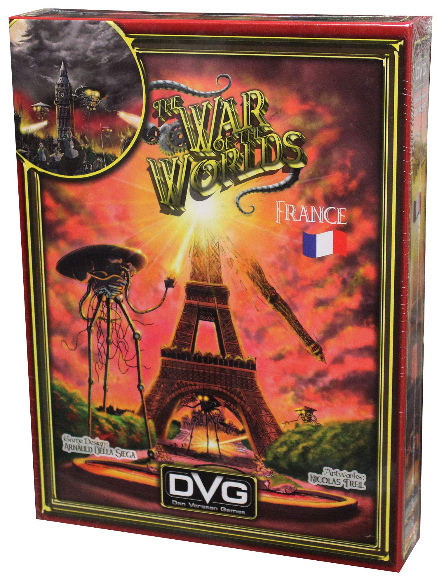 Amazon.com: War of The Worlds: France Board Game : Toys & Games