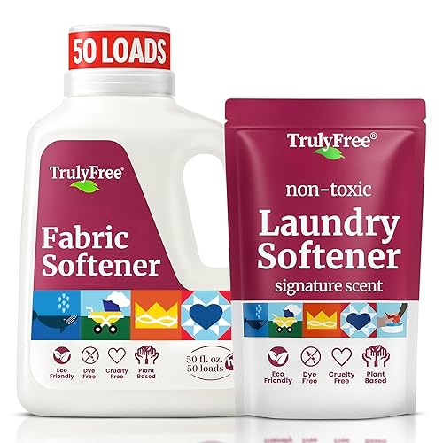 Truly Free Natural Fabric Softener | Non-Toxic for Babies &