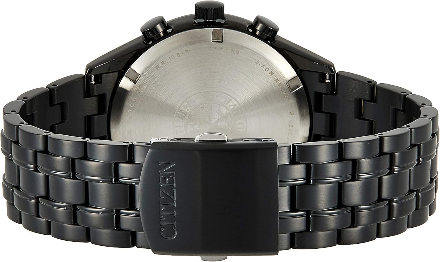 Amazon.co.jp: Citizen Men 's eco-driveブラックイオンメッキ