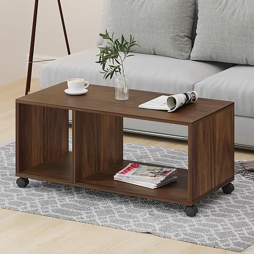 Taury Engineered Wood Coffee Center Table