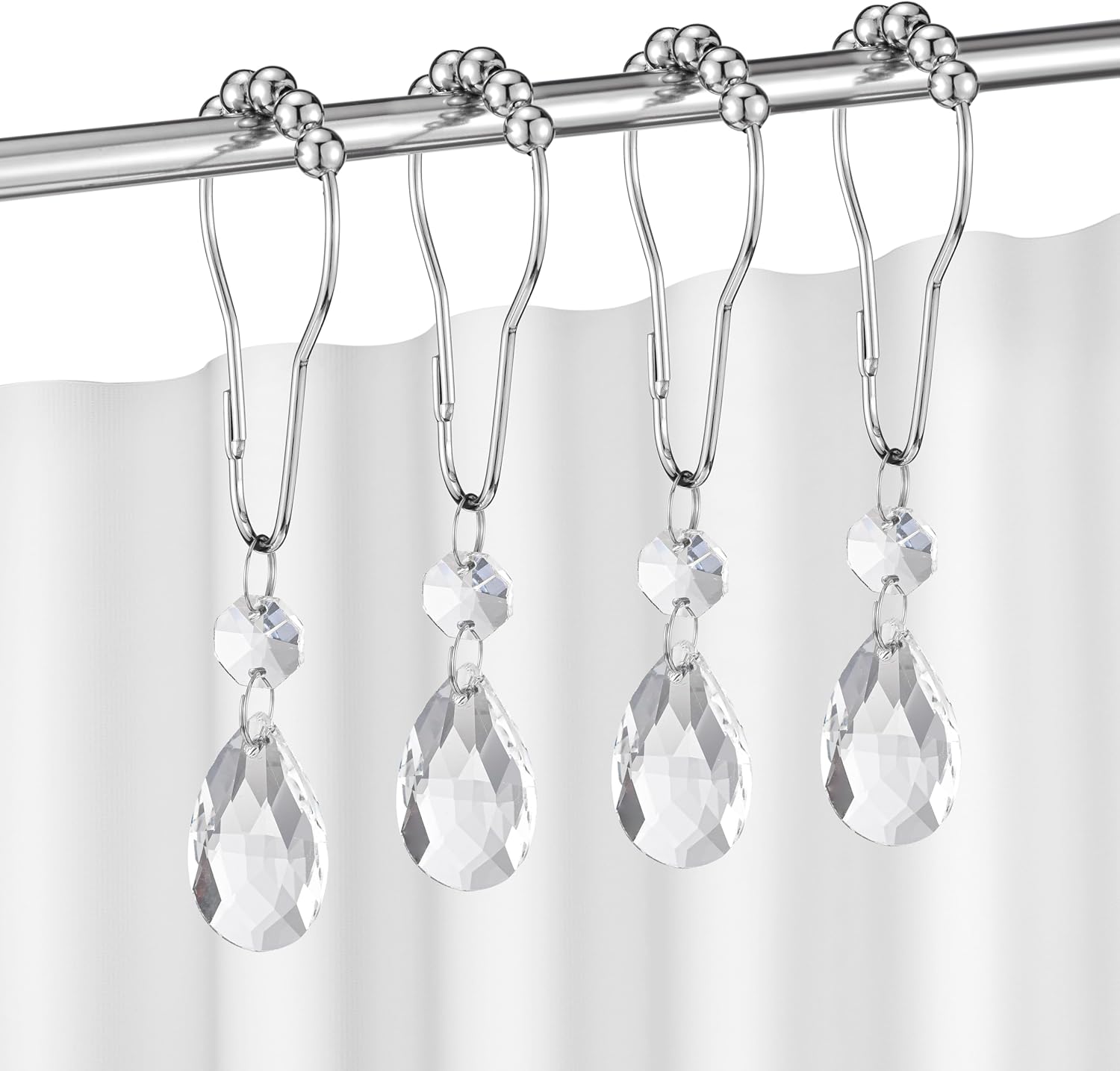 Waterproof Shower Curtain Hooks: The Ultimate Solution for a Tangle-Free Bathroom