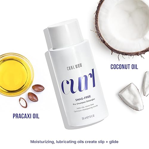 Miniatura 7 de COLOR WOW Curl Wow desenredante pre-champú sin enganches añade deslizamiento a los rizos antes de lavar el champú para un lavado sin enredos y una
