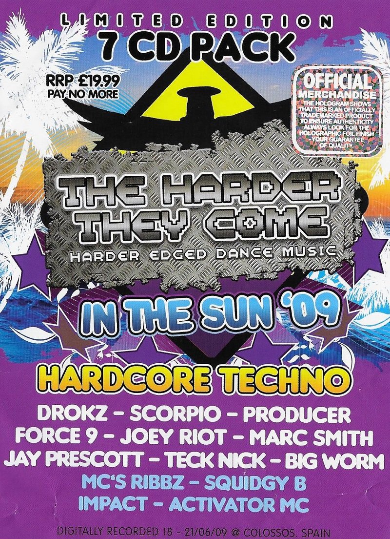 HTID - In The Sun 2009 - Techno CD Pack