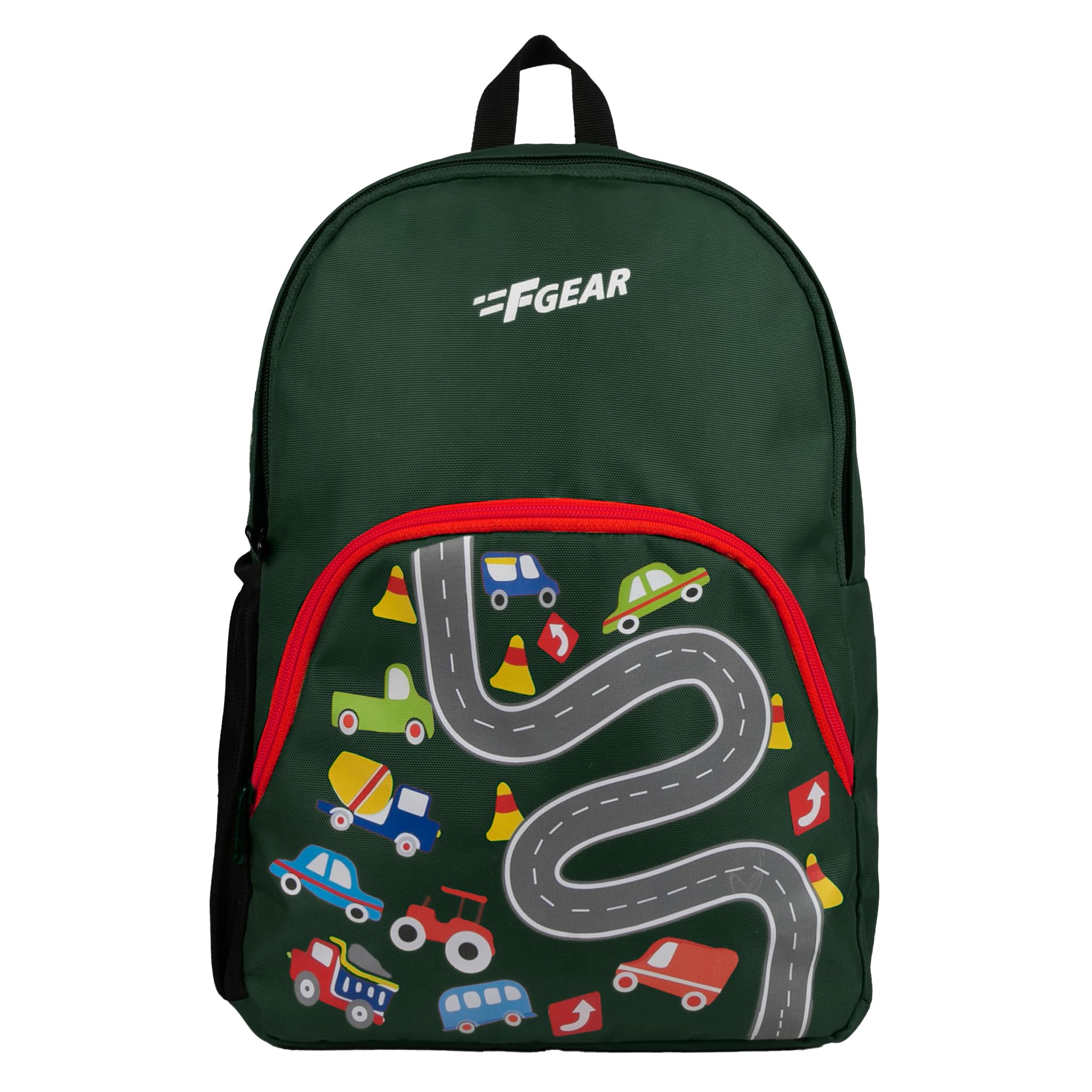 f gear Fastcar 12L, Kids School Backpack|Daypack|Tuition Bag|Primary Nursery Picnic bag For Girls Boys|Bottle Holder Front Zippered Pocket, Padded Back & Shoulder Straps|Lightweight Bag-picture-32