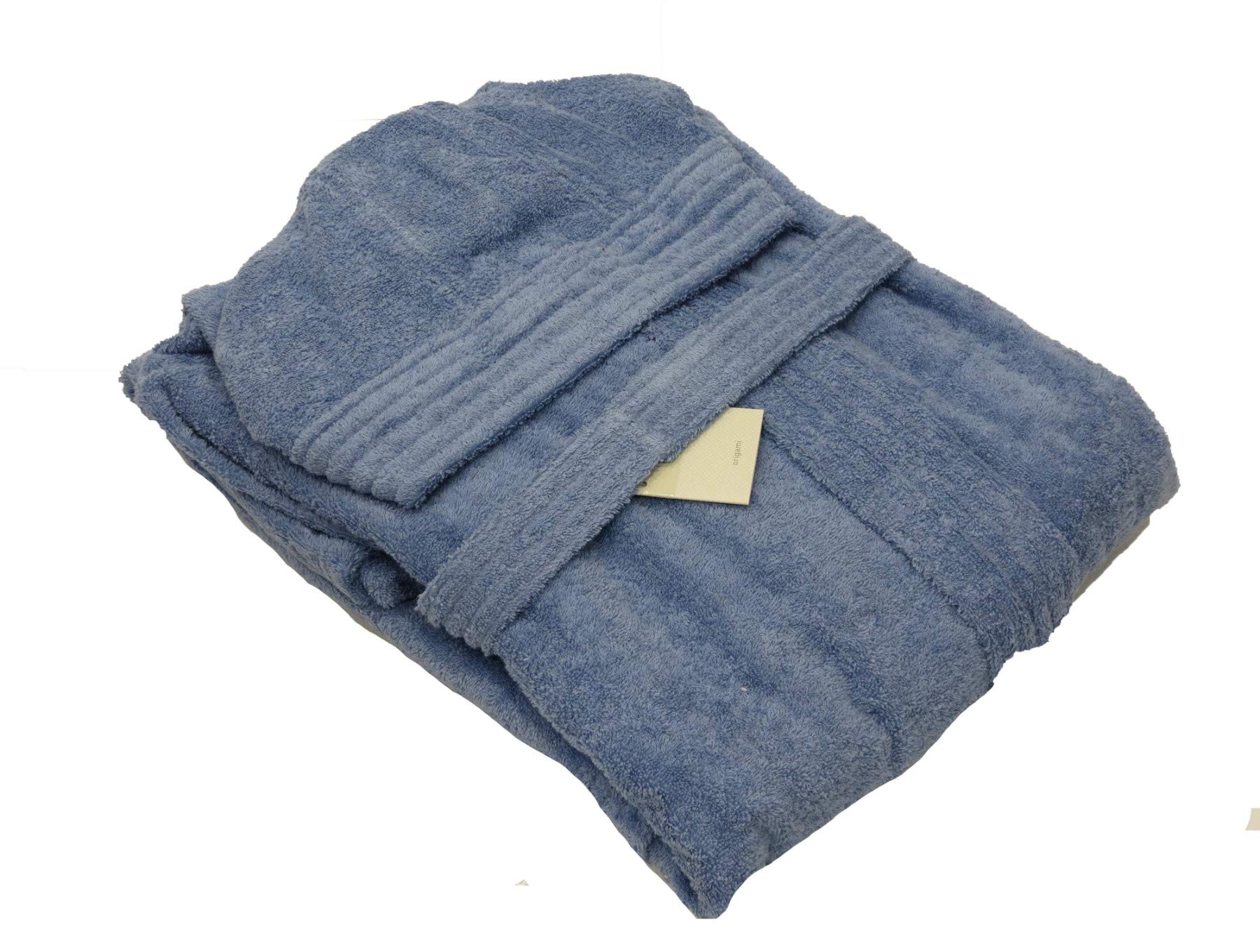 Origami Accappatoio in Spugna con Cappuccio SOMMA (Wengè M)