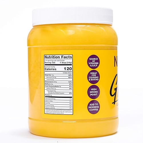 Miniatura 2 de Manteca clarificada, tarro de 56 onzas, por Nanak Pure Desi Ghee