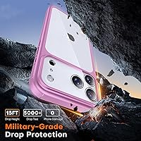 Vista 289 de TAURI Funda magnética 2 en 1 transparente para iPhone 14 Pro, compatible con Magsafe [no amarillenta] con protector de pantalla, protección de grado