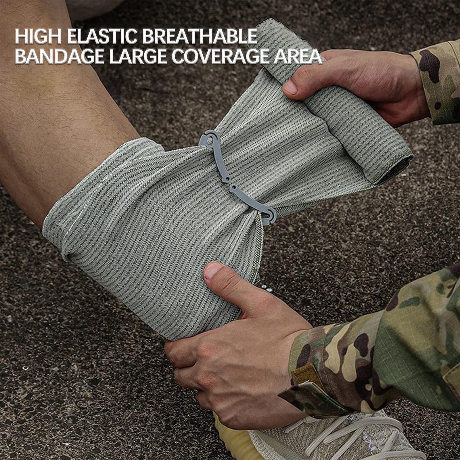 Taktische Tourniquets Notfall Erste-Hilfe Bandage Israelischer Bandage Vakuumver packungs,8pcs,6in