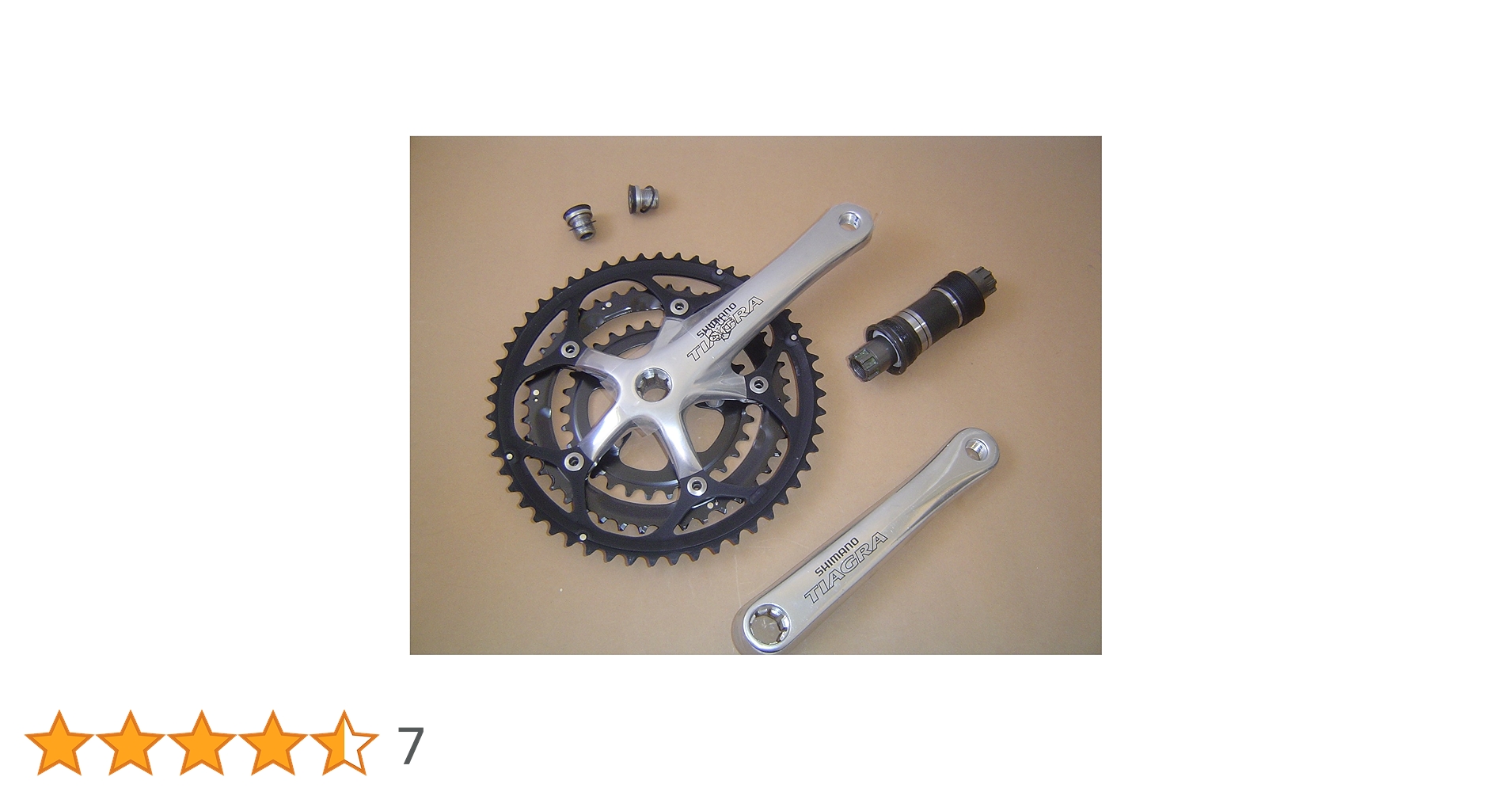 SHIMANO Tiagra FC-4404 3x9-speed crank 170mm 52-42-30 teeth